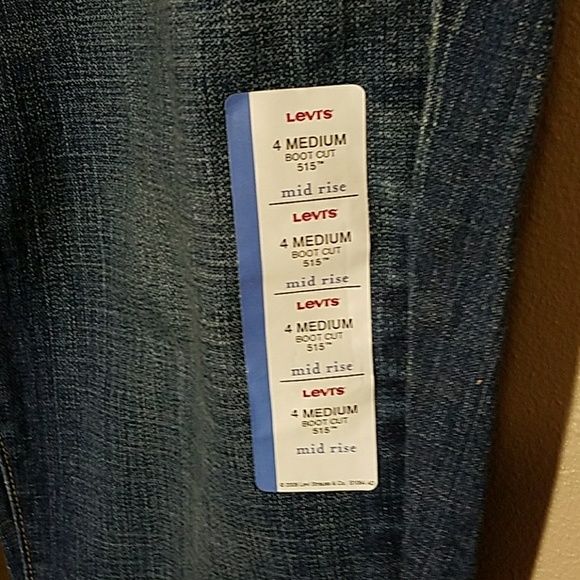 Levi's sz 4 Medium 515 jeans - Picture 2 of 5